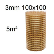 Kompozitní výztužná síť o prům. 3 mm, oka 100x100 mm šíř. 1m